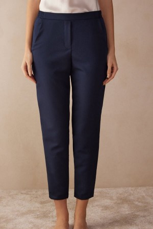 Intimissimi Full Length with Pockets Ženske Hlače Plave | HR 1795RWH