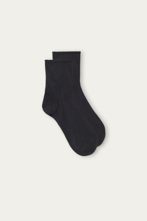 Intimissimi No-show in Stretch Supima® Cotton Muške Čarape Tamno Sive | HR 2836HKJ